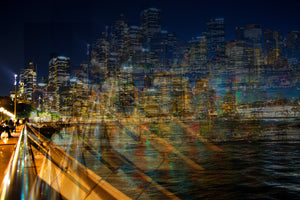 'Sydney at Night' - Blurred Lines